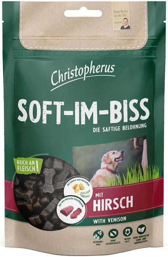 Christopherus Snacks Soft-Im-Biss mit Hirsch