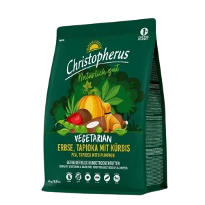 Christopherus Vegetarian Erbse, Tapioka mit Kürbis