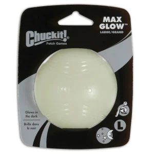 Chuckit Max Glow Ball für Hunde Ballschleuder