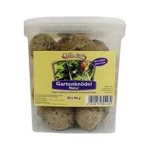 Classic Bird Gartenknödel NATUR 30er Knödel im Eimer ohne Netz & ohne Folie