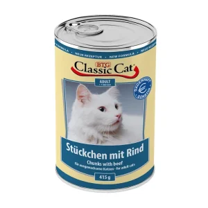 Classic Cat Dose Stückchen mit Rind