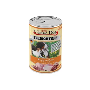 Classic Dog Dose Adult Fleischtopf Pur Reich an Ente