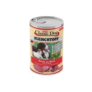 Classic Dog Dose Adult Fleischtopf Pur Reich an Rind