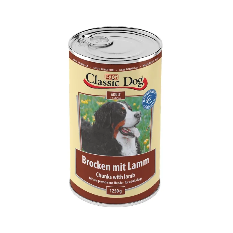 Classic Dog Dose Brocken mit Lamm