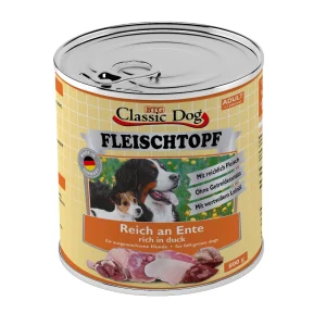 Classic Dog Dose Fleischtopf Adult Reich an Ente