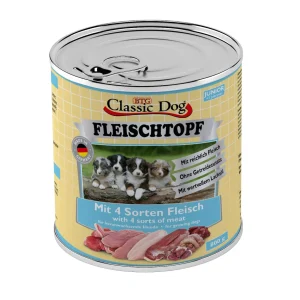 Classic Dog Dose Fleischtopf Junior 4 Sorten Fleisch