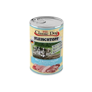 Classic Dog Dose Fleischtopf Junior mit 4 Sorten Fleisch