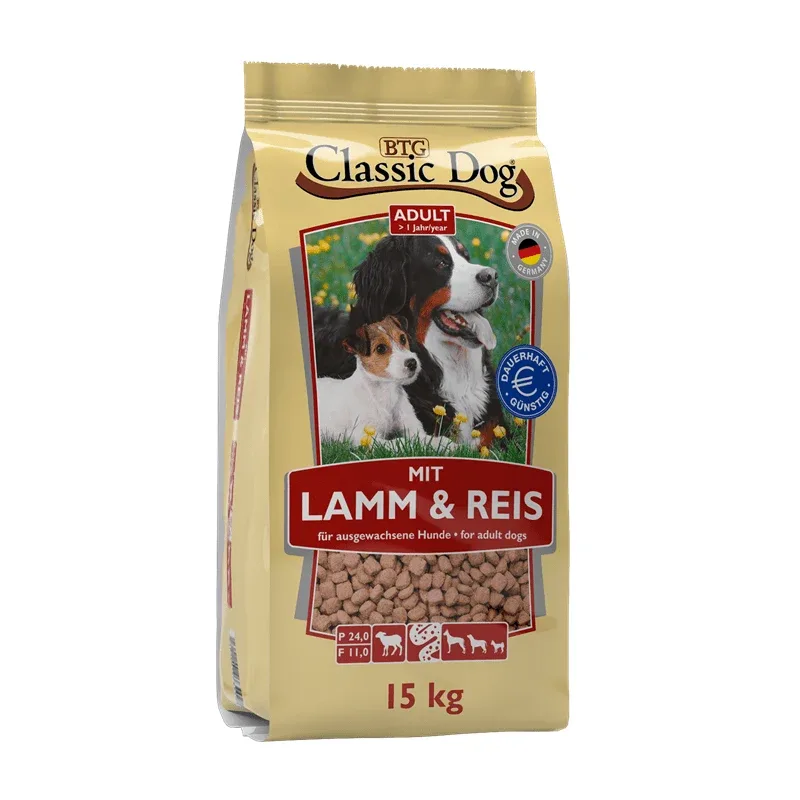 Classic Dog Lamm & Reis