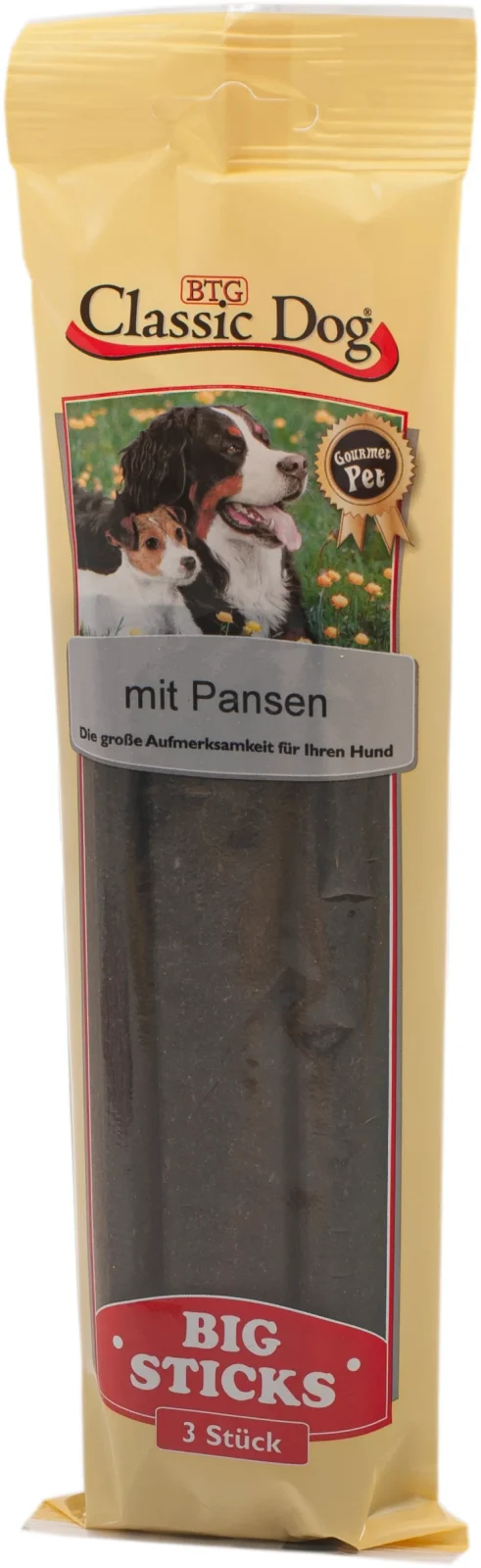 Classic Dog Snack Big Sticks mit Pansen 3er Pack