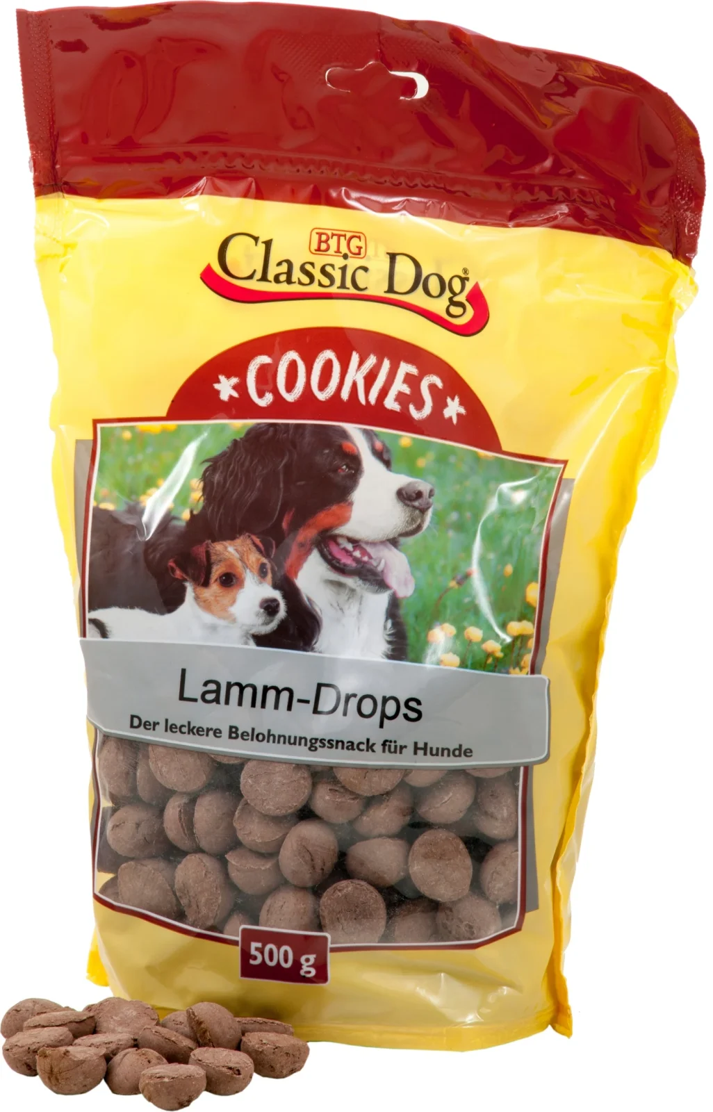 Classic Dog Snack Cookies Lamm-Drops