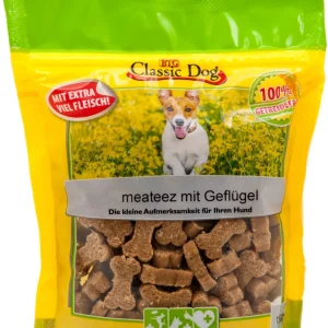 Classic Dog Snack meateez mit Geflügel