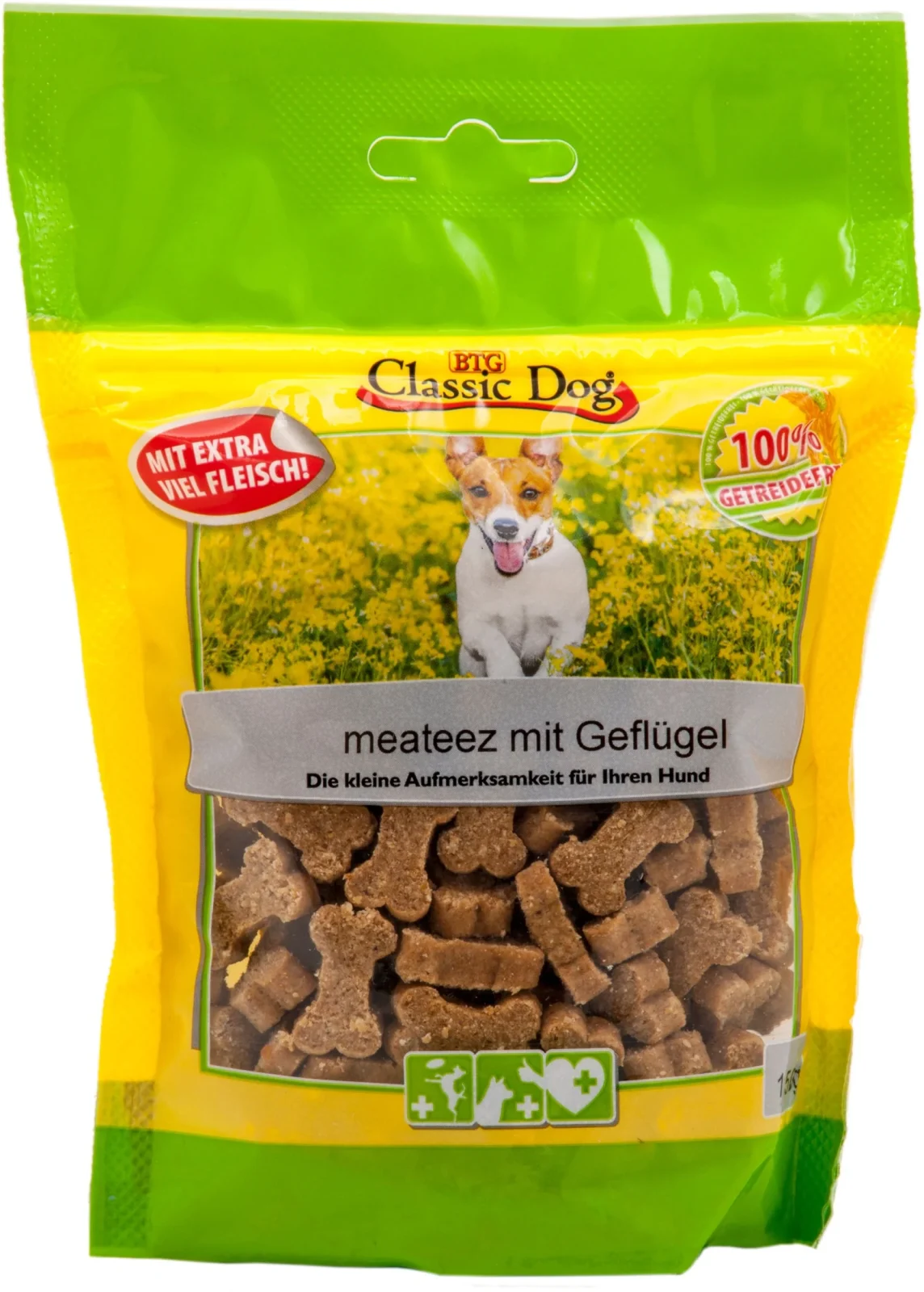 Classic Dog Snack meateez mit Geflügel