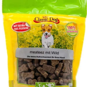 Classic Dog Snack meateez mit Wild