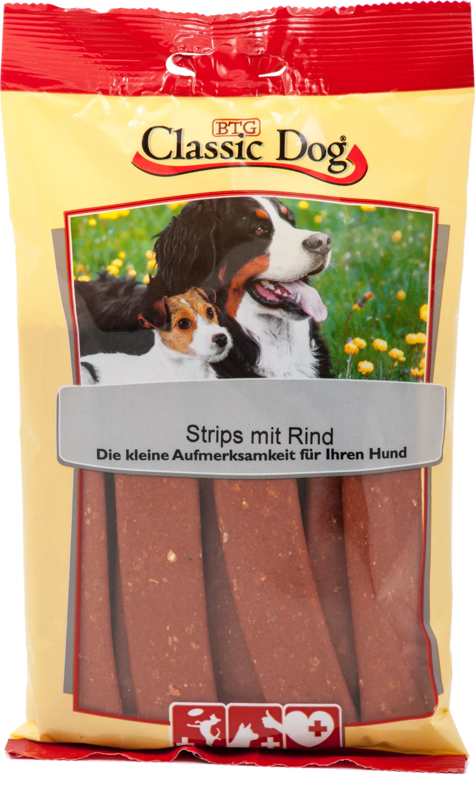 Classic Dog Snack Strips mit Rind