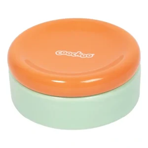 Coockoo Futternapf Funky Feeding grün, orange 280ml | DAS FUTTERHAUS