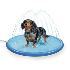 Coolpets Splash Sprinkler für Hunde – Wassersprinkler-Matte in 2 Größen