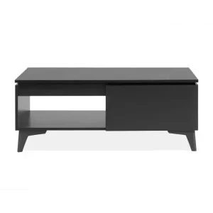 Couchtisch 1 Schublade 1 Fach L100 cm - BERTRIX - HaustierPro