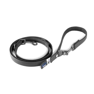 Curli Apple Leather Leine Schwarz