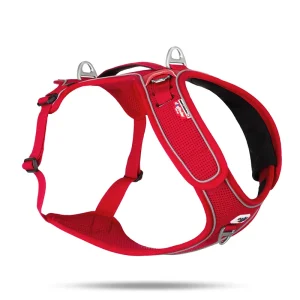 Curli Belka Adjustable Neck Geschirr Rot