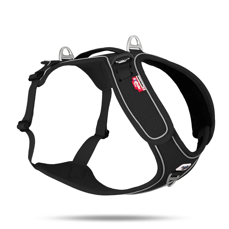 Curli Belka Adjustable Neck Geschirr Schwarz