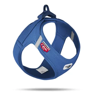 Curli Clasp Vest Geschirr Air-Mesh Blau