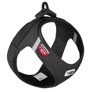 Curli Vest Geschirr Clasp Air-Mesh, schwarz Größe S: Brustumfang 38,3 - 43,3 cm