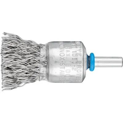 Darmflora PFERD - POS Pinselbürste ungezopft PBU Ø20mm Schaft-Ø6 mm Edelstahl-Draht-Ø0,50 - HaustierPro