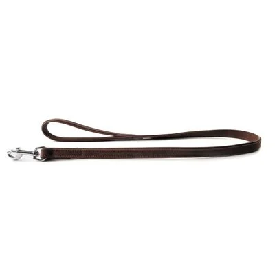 Das Lederband Hundeleine Boston mocca/mocca Länge: 100 cm / Breite: 18 mm