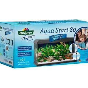 Dehner Aqua Aquarium-Set Aqua Start 80, 110 l, ca. B81/H45/T36 cm