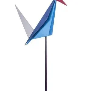 Dehner Eisen-Dekostab Origami-Kranich | Dehner