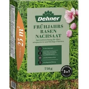 Dehner Frühjahrsrasen-Nachsaat, 750 g | Dehner