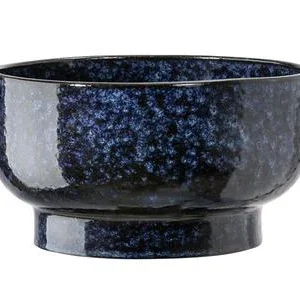 Dehner Keramik-Schale Pavone, rund, blau, ca. | Dehner
