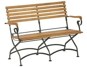 Dehner Klappbank Tegernsee, 2-Sitzer | Dehner