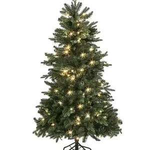 Dehner künstlicher LED-Weihnachtsbaum Espen, | Dehner