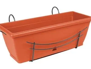Dehner Kunststoff-Blumenkasten Komplettset, | Dehner