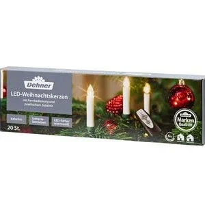 Dehner LED-Weihnachtskerzen mit Fernbedienung, | Dehner