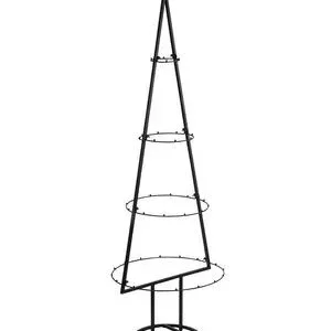 Dehner Metall-Weihnachtsbaum, schwarz, ca. | Dehner