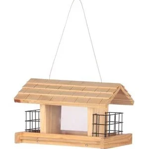 Dehner Natura Premium Futterhaus Aosta, ca. B28/H17,5/T19 cm