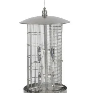 Dehner Natura Premium Futterspender Triple, ca. Ø22/H36,5 cm