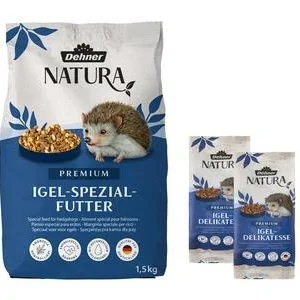 Dehner Natura Premium Igelfutter-Set, 3-teilig