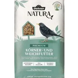 Dehner Natura Premium Wildvogel Körner- und Weichfutter