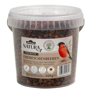 Dehner Natura Premium Wildvogelfutter Ebereschenbeeren, 350 g