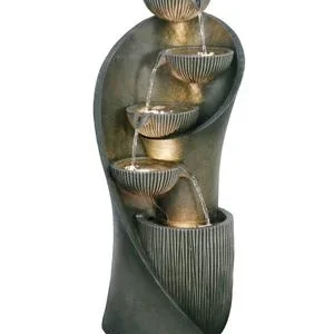 Dehner Polyresin-Gartenbrunnen Atlas, | Dehner