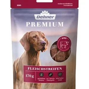 Dehner Premium Hundesnack Fleischstreifen, | Dehner