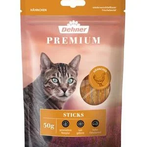 Dehner Premium Katzensnack Sticks, 50 g | Dehner