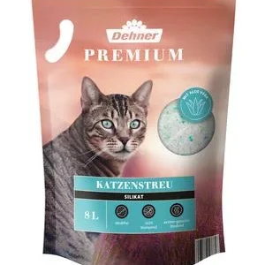 Dehner Premium Katzenstreu Silikat mit Aloe | Dehner