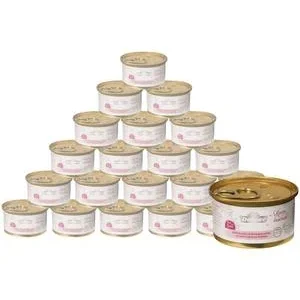 Dehner Premium Lovely Nassfutter für Katzen in Gelee Komm kuscheln!, 24 x 85 g
