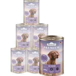 Dehner Premium Nassfutter für Hunde Senior, | Dehner