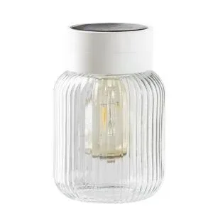Dehner Solar-Glas Rania, ca. Ø13/H20 cm | Dehner
