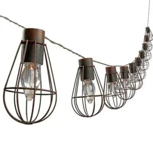 Dehner Solar-Lichterkette Retro | Dehner